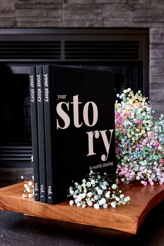 Your Story is Worth Sharing - Coffee Table Journal Keepsake Jadelynn Brooke