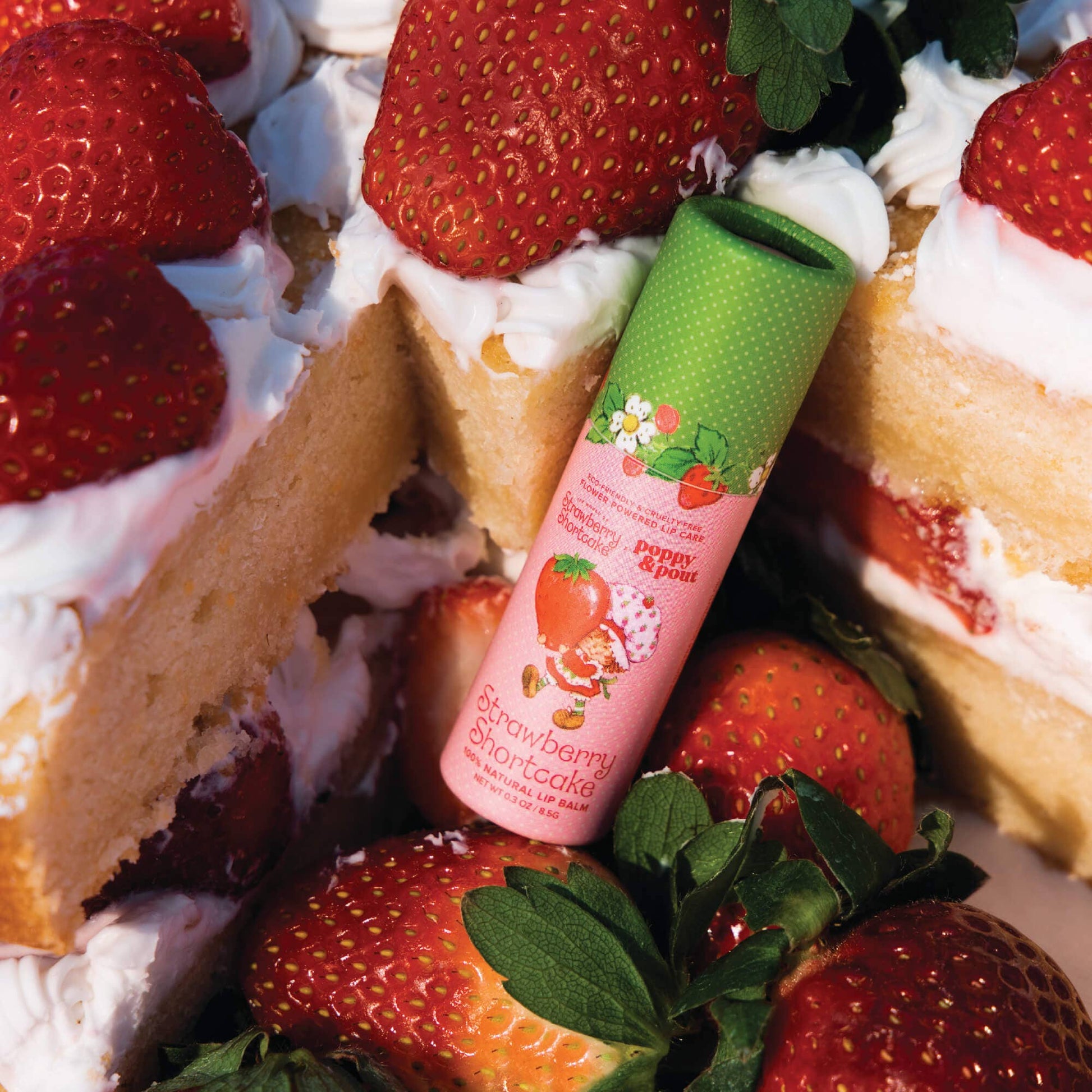 Limited Edition, Lip Balm, Strawberry Shortcake Poppy & Pout