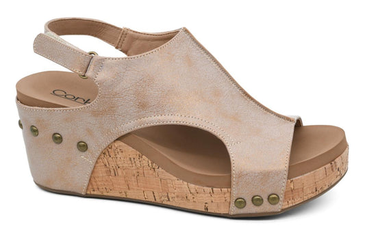 FINAL SALE- Corky Bronze Wash Carley