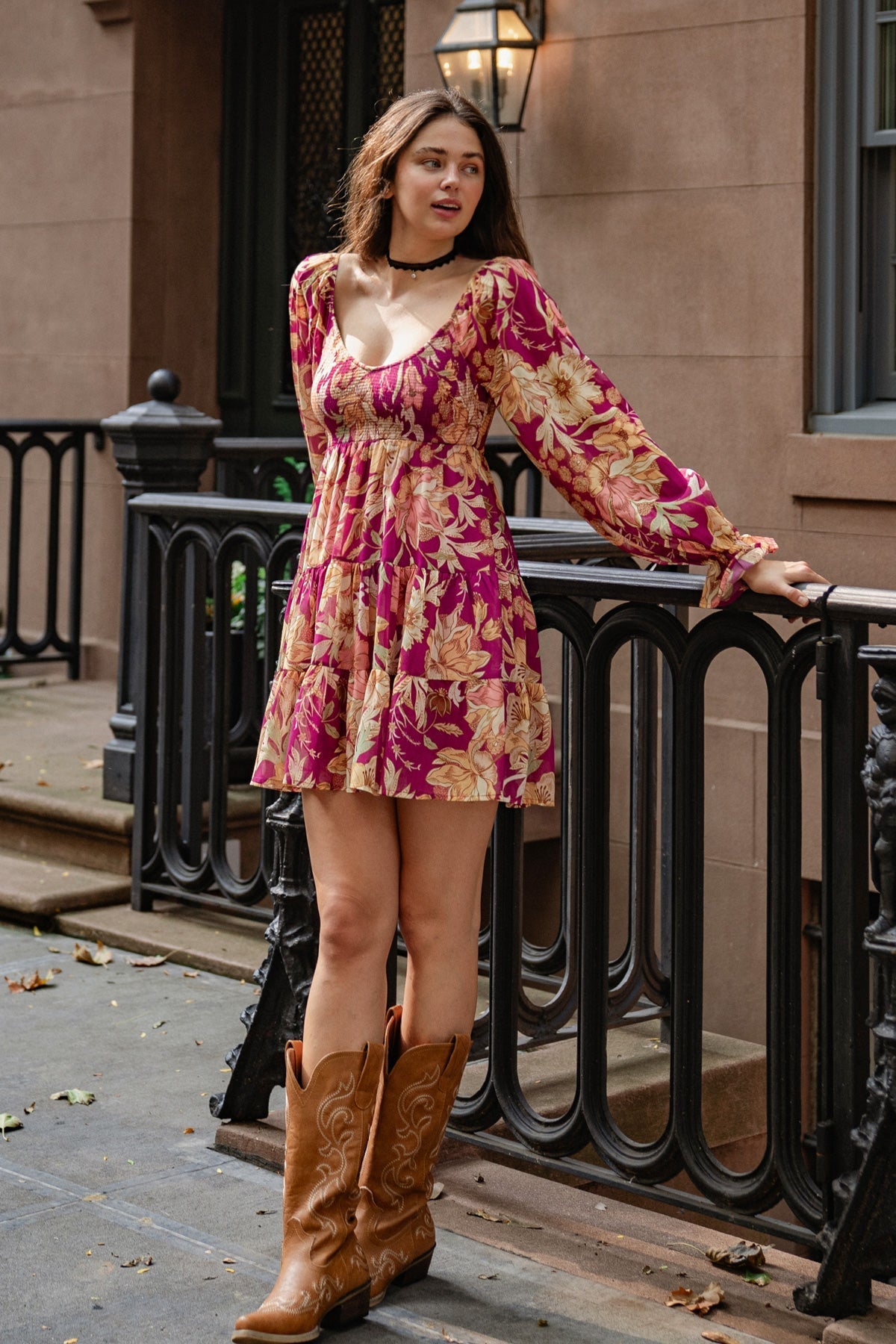 KEEPER OF MY HEART WOVEN MINI DRESS Flying Tomato