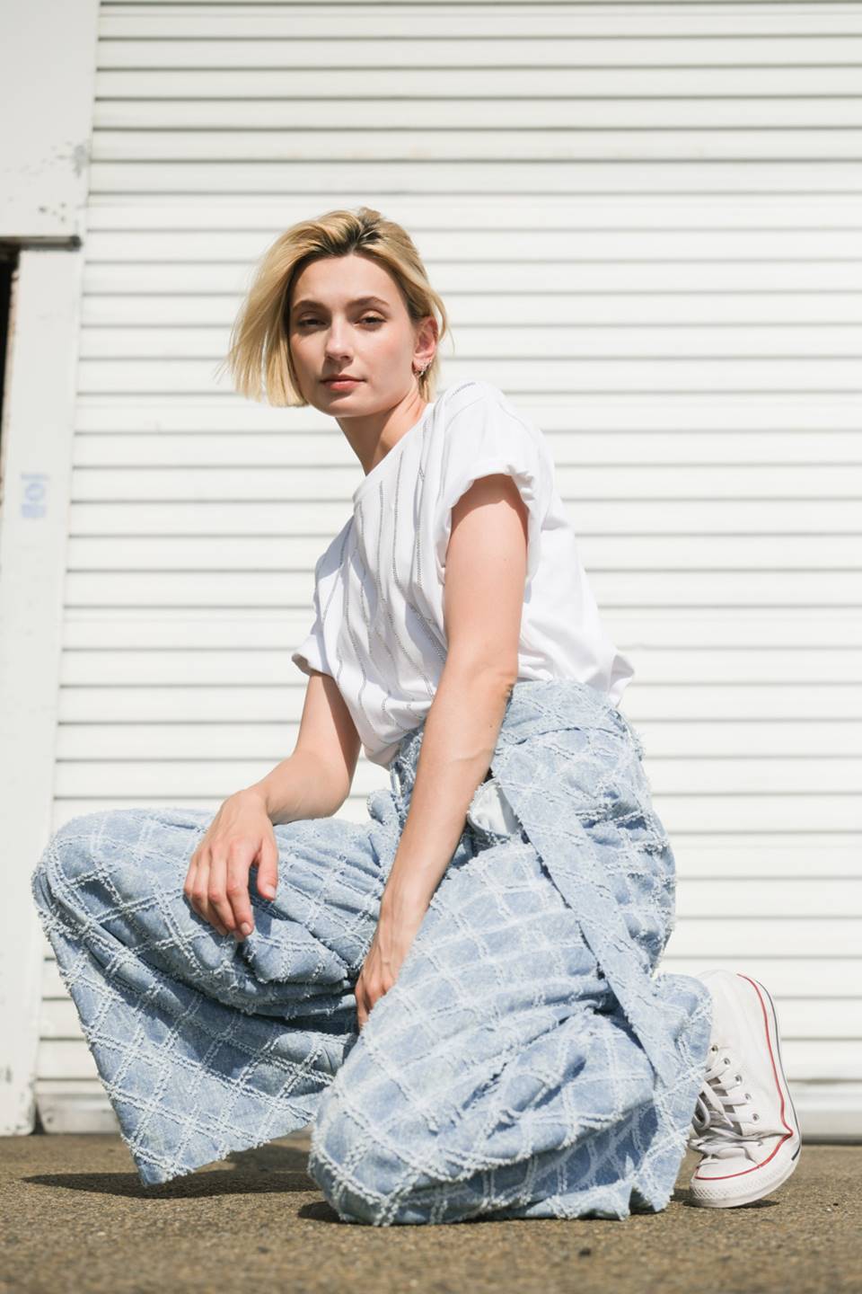 UNFOLDING CHAPTER DENIM PANTS Flying Tomato