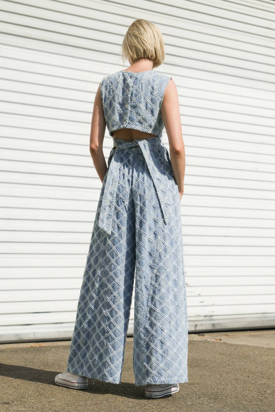 UNFOLDING CHAPTER DENIM PANTS Flying Tomato