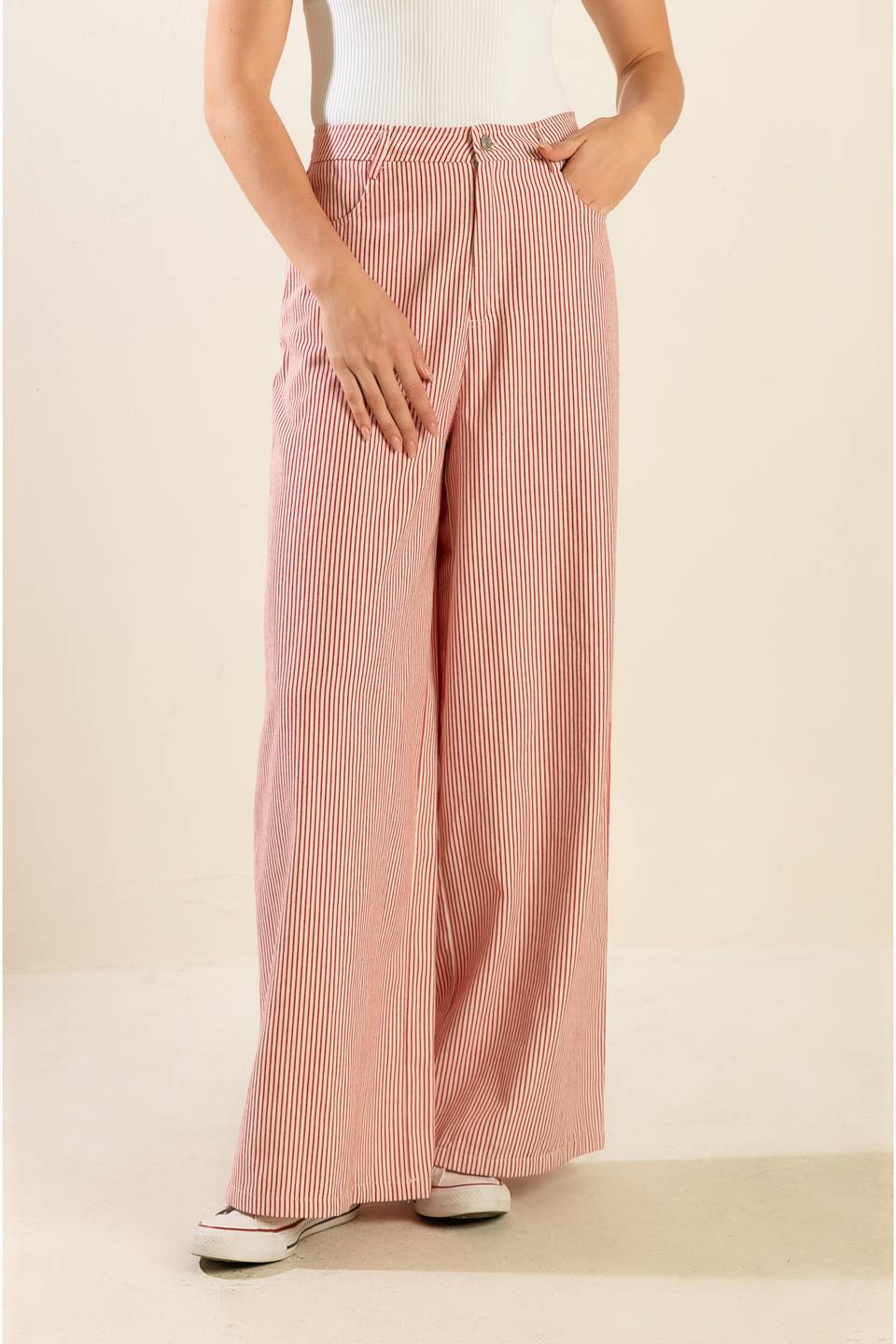 HONESTLY LOVE YOU TWILL PANTS Flying Tomato