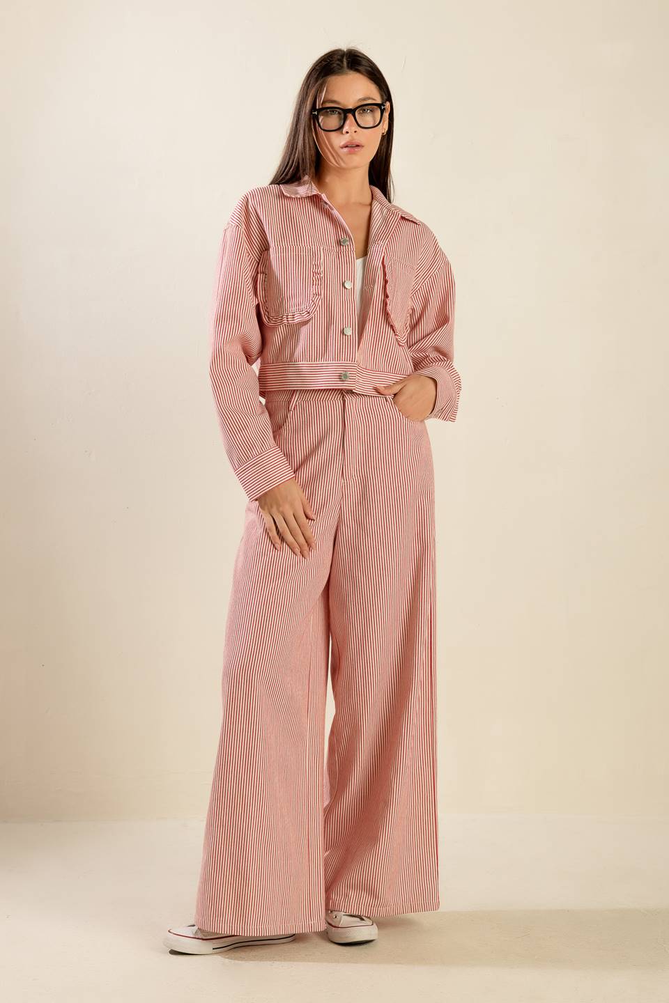 HONESTLY LOVE YOU TWILL PANTS Flying Tomato