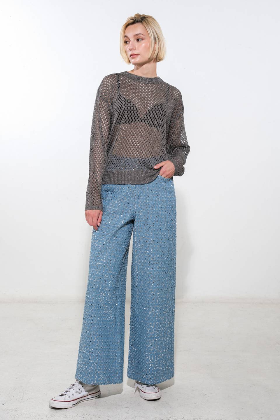 SUNSET SORBET KNIT TOP Flying Tomato