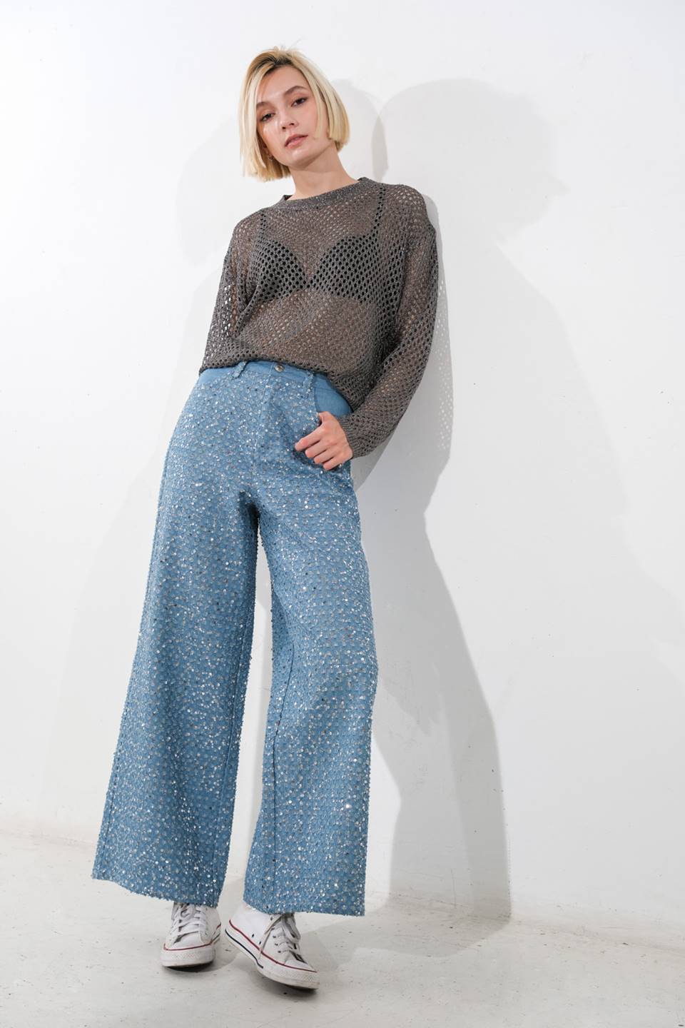 SUNSET SORBET KNIT TOP Flying Tomato