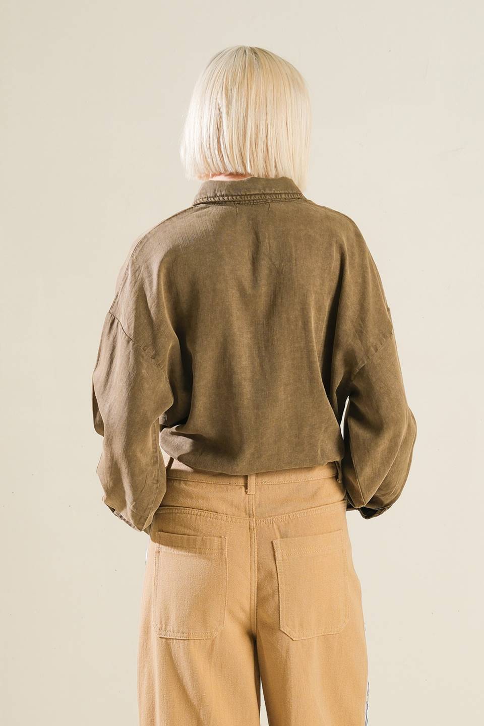 PARK AVENUE WOVEN BODYSUIT Flying Tomato