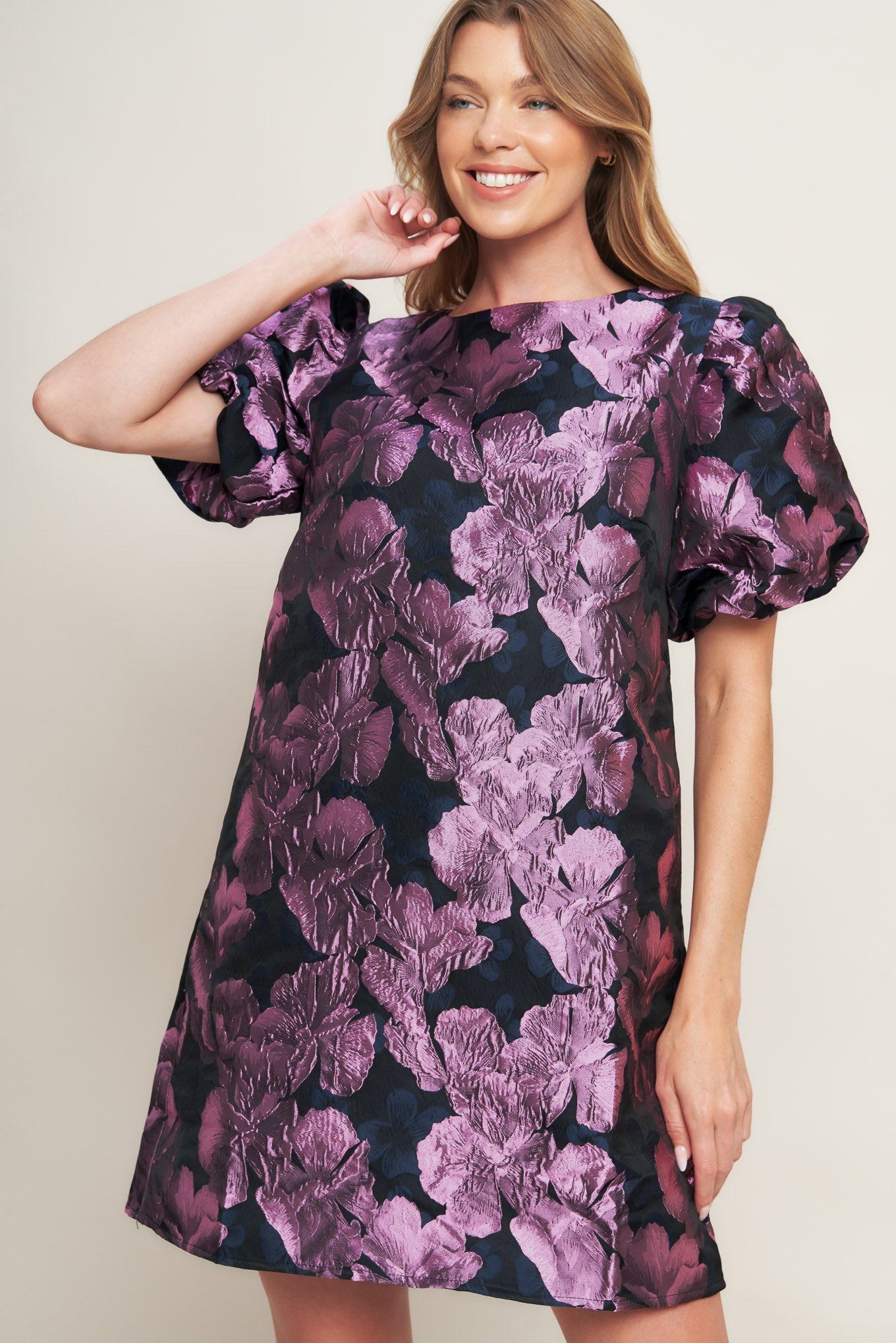 PARTY PERFECT WOVEN MINI DRESS Flying Tomato