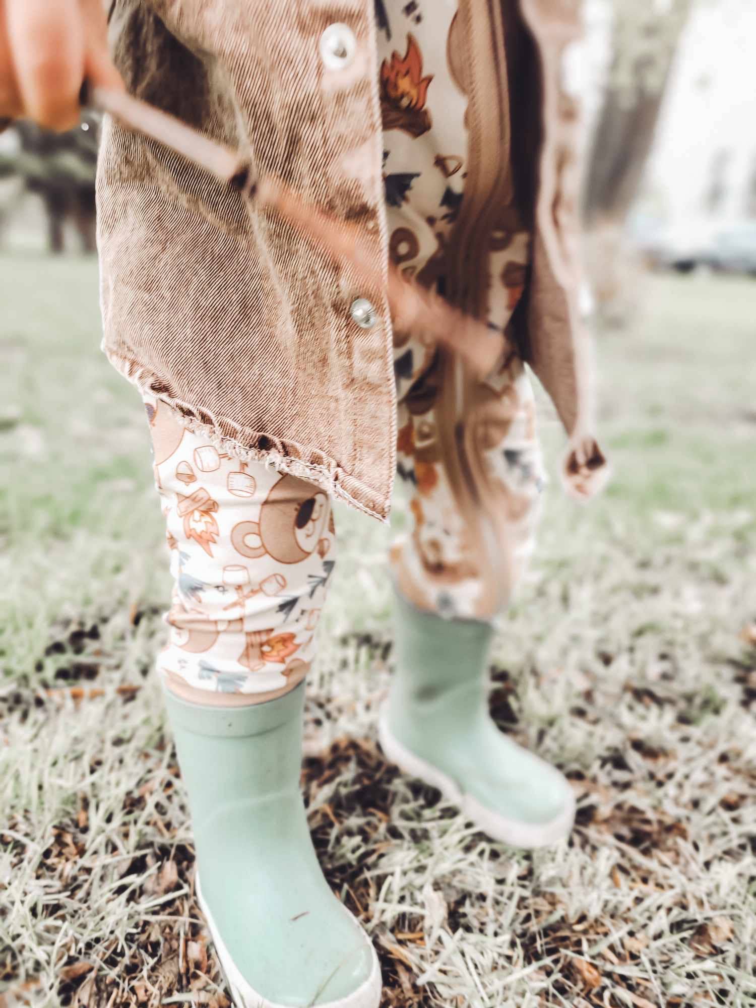 Sleeper Smore Bear Camping Emerson+Ivory