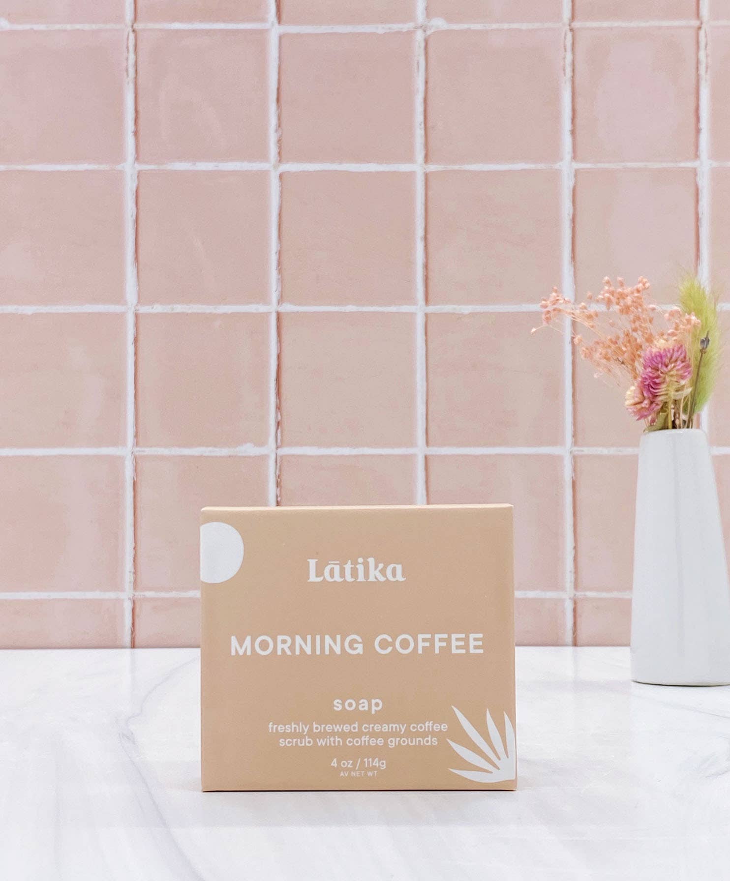 Coffee Soap - Scrub 🤎 Morning Coffee  Latika Beauty