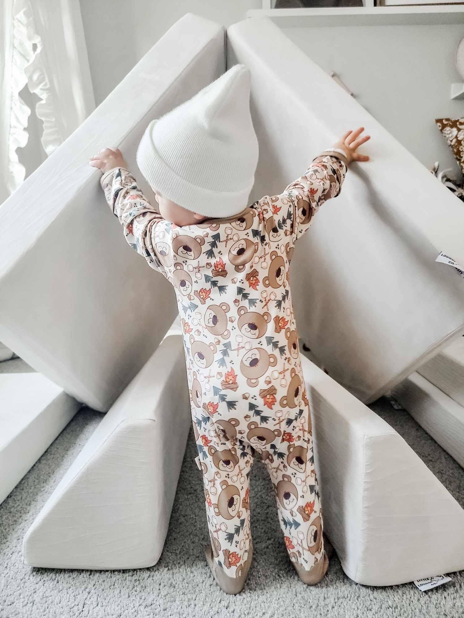 Sleeper Smore Bear Camping Emerson+Ivory