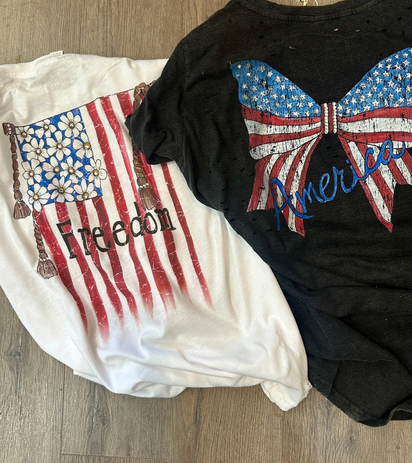 AMERICA Ribbon Shirt - 926 West