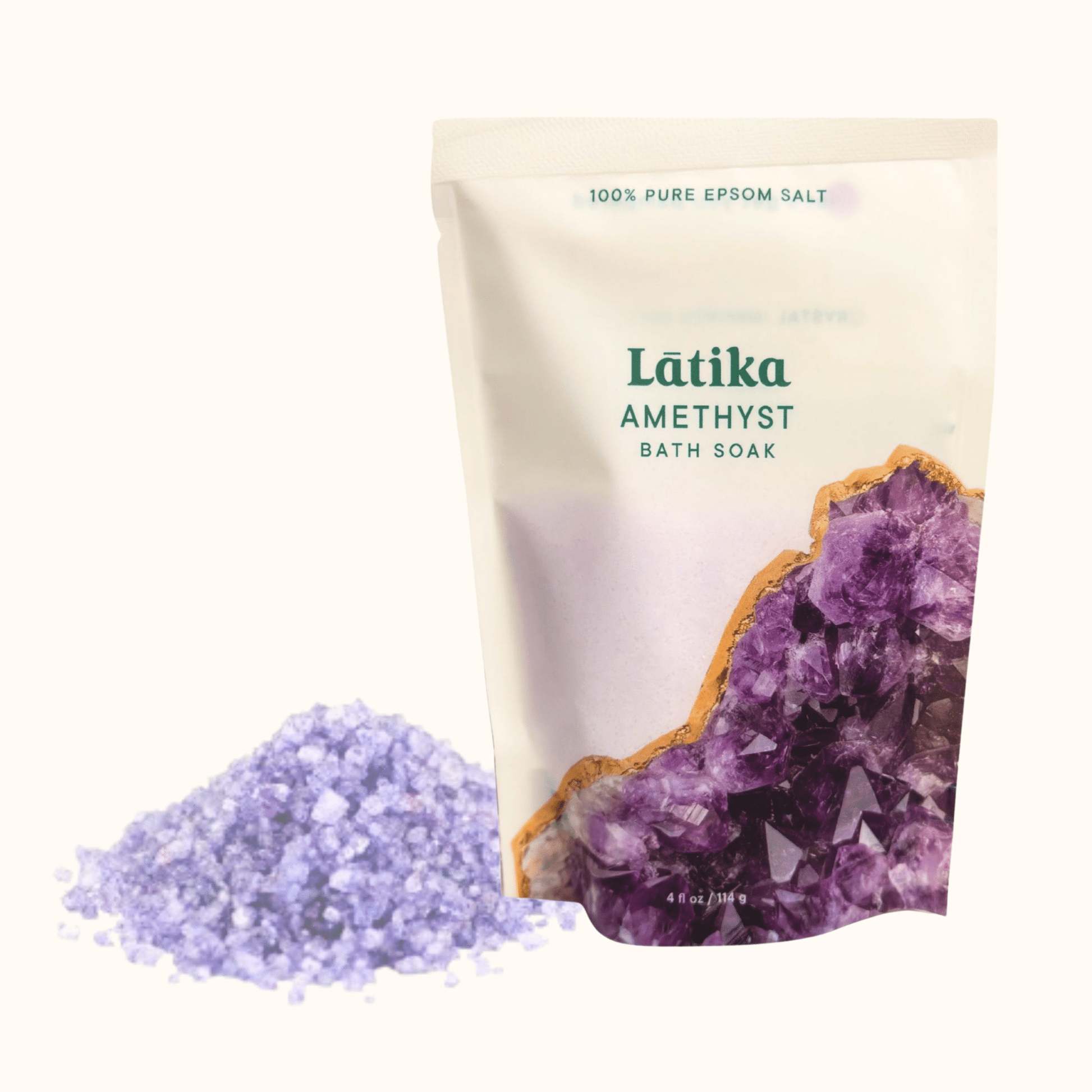 Amethyst Soak - Geode Crystal Inspired Bath salt 🔮 - 926 West