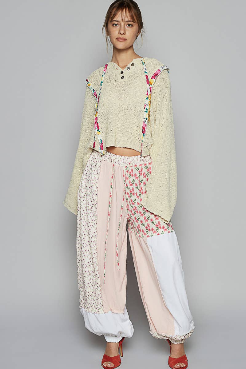 FINAL SALE-Full sleeve solid thin sweater hoodie top