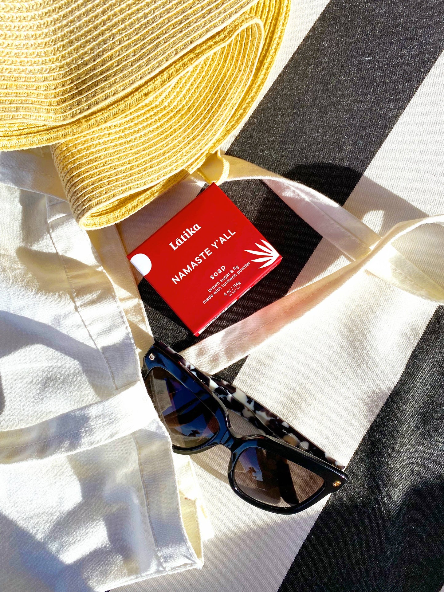 Namaste Y'all - Hydrating Soap -  Brown sugar -Fig 🪷 Latika Beauty