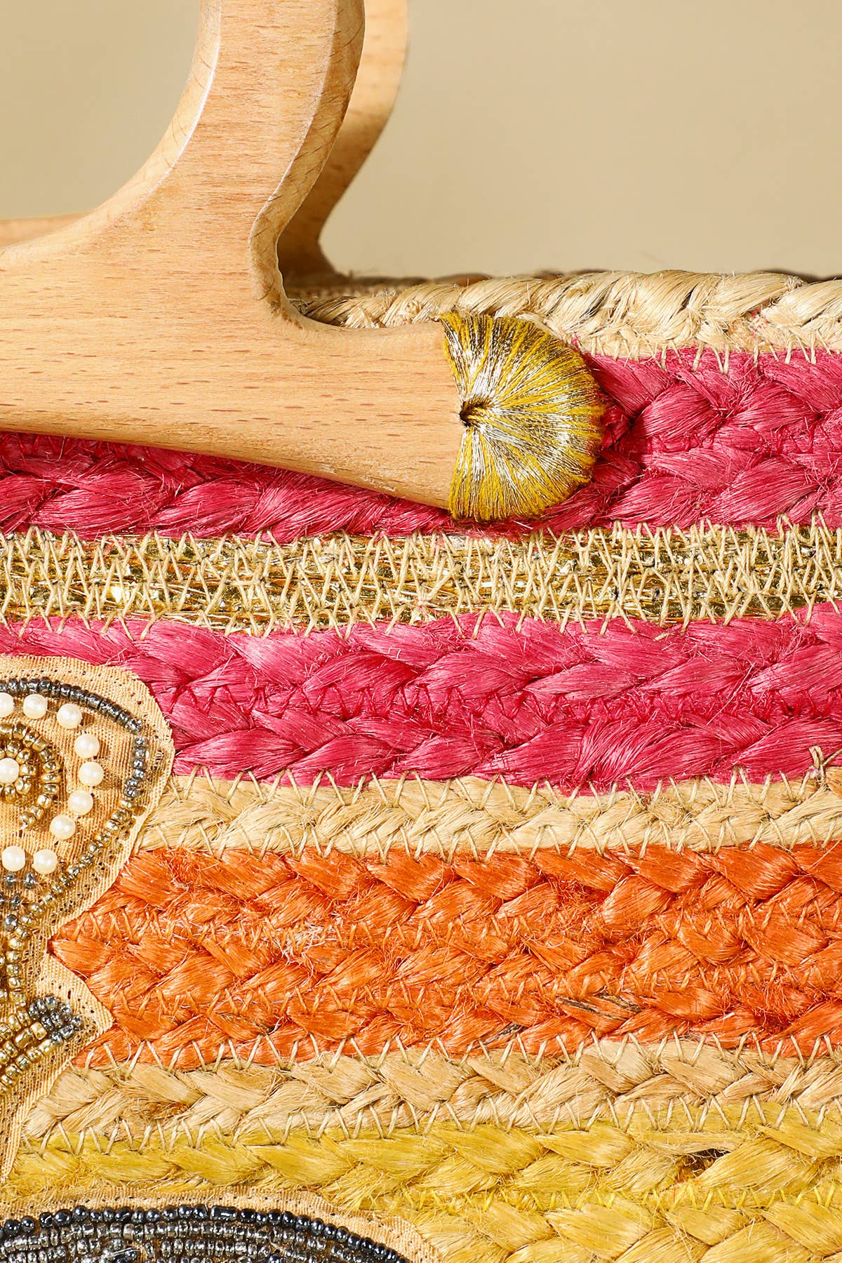 Azure-Bee Jute Tote Bag