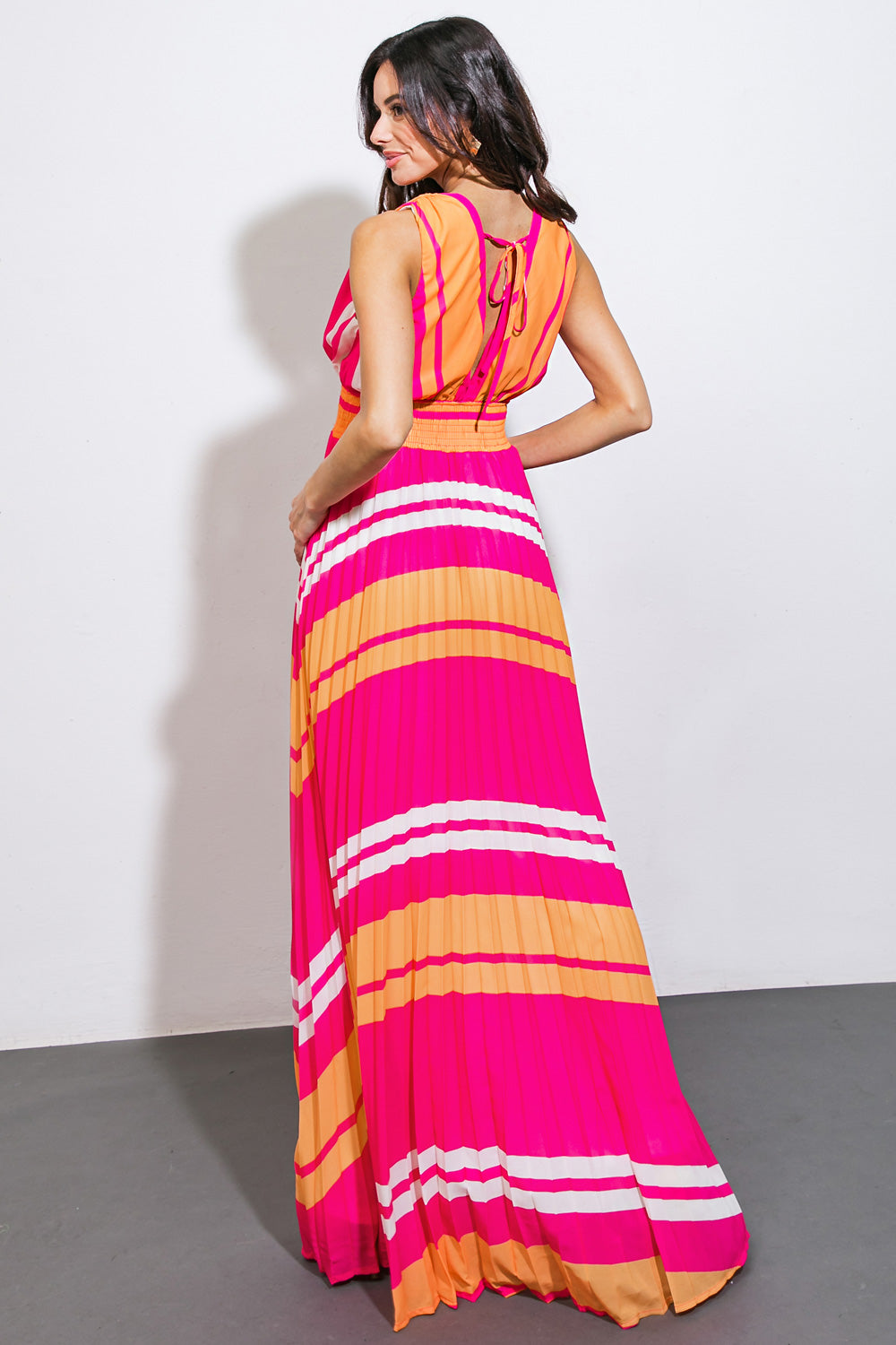 A QUICK TRIP WOVEN MAXI DRESS Flying Tomato