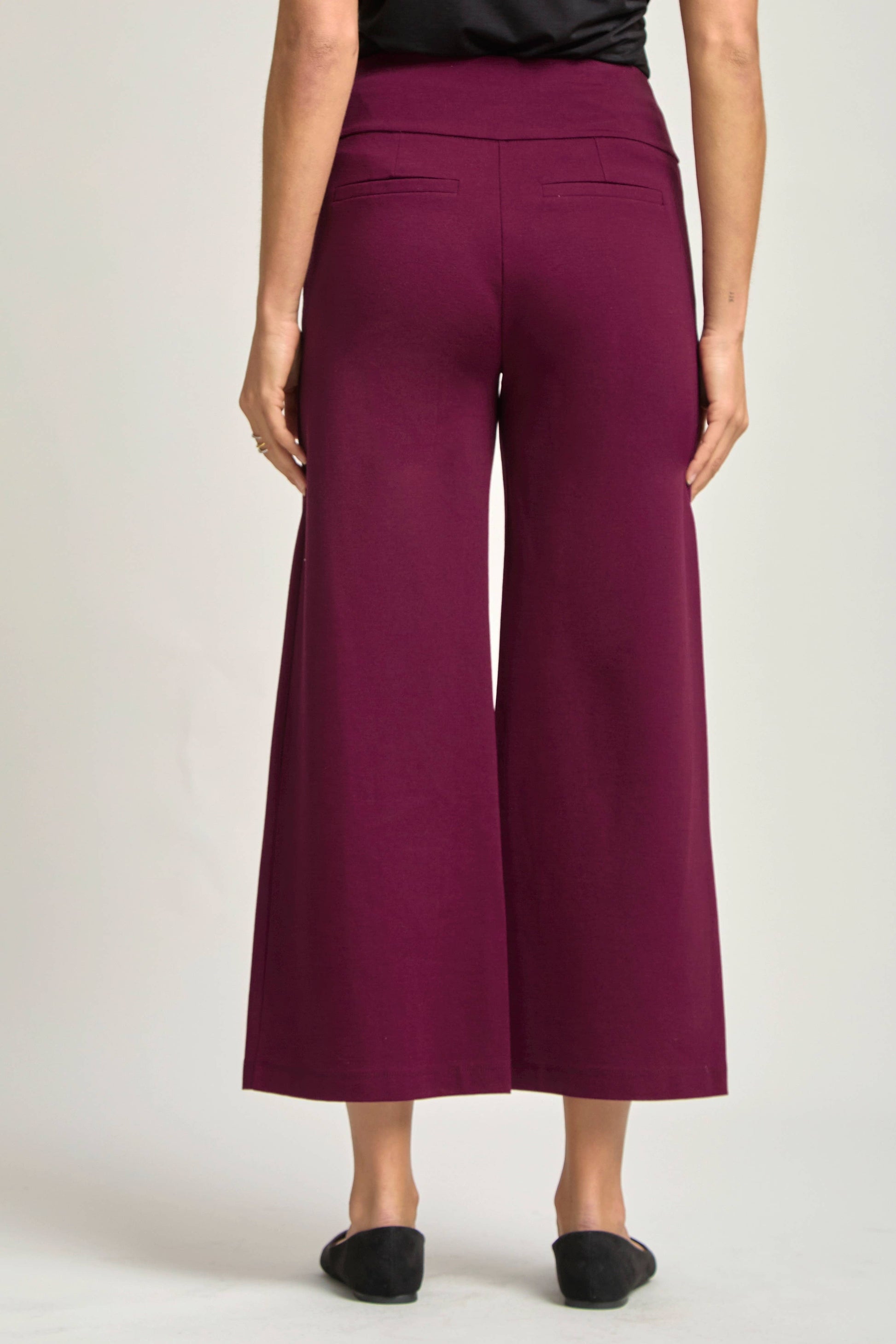 Magic Wide Cropped Pants Dear Scarlett