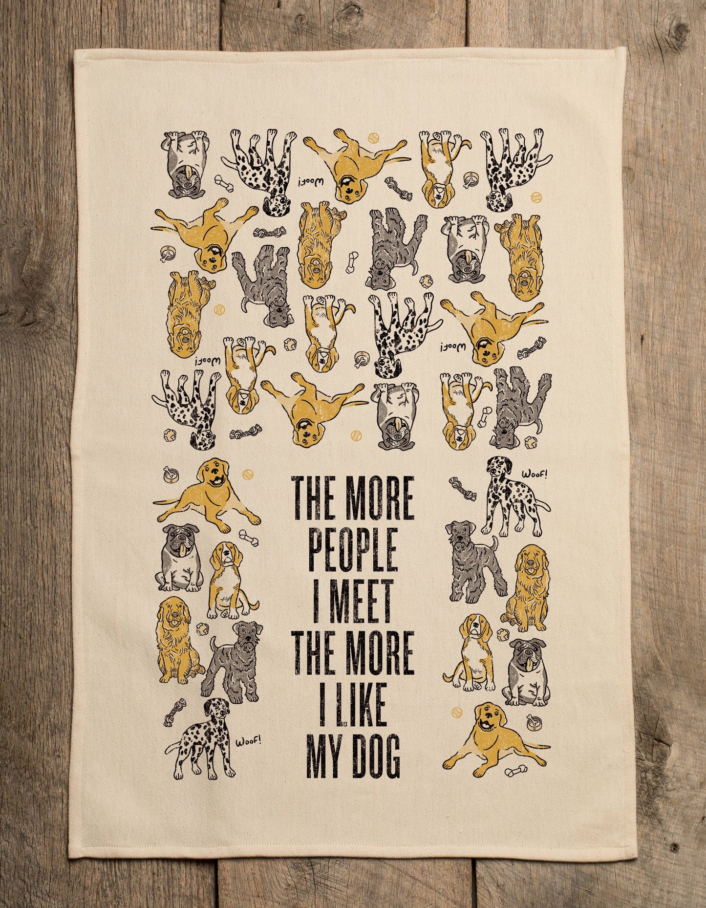 The More People I Meet... Kitchen Towel