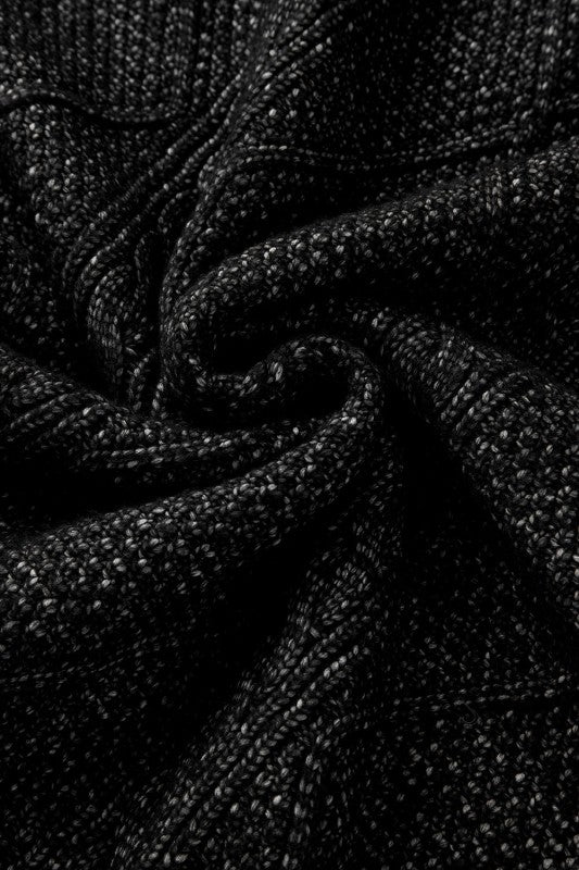 Cable Knit Drop Shoulder Sweater Dress* - 926 West