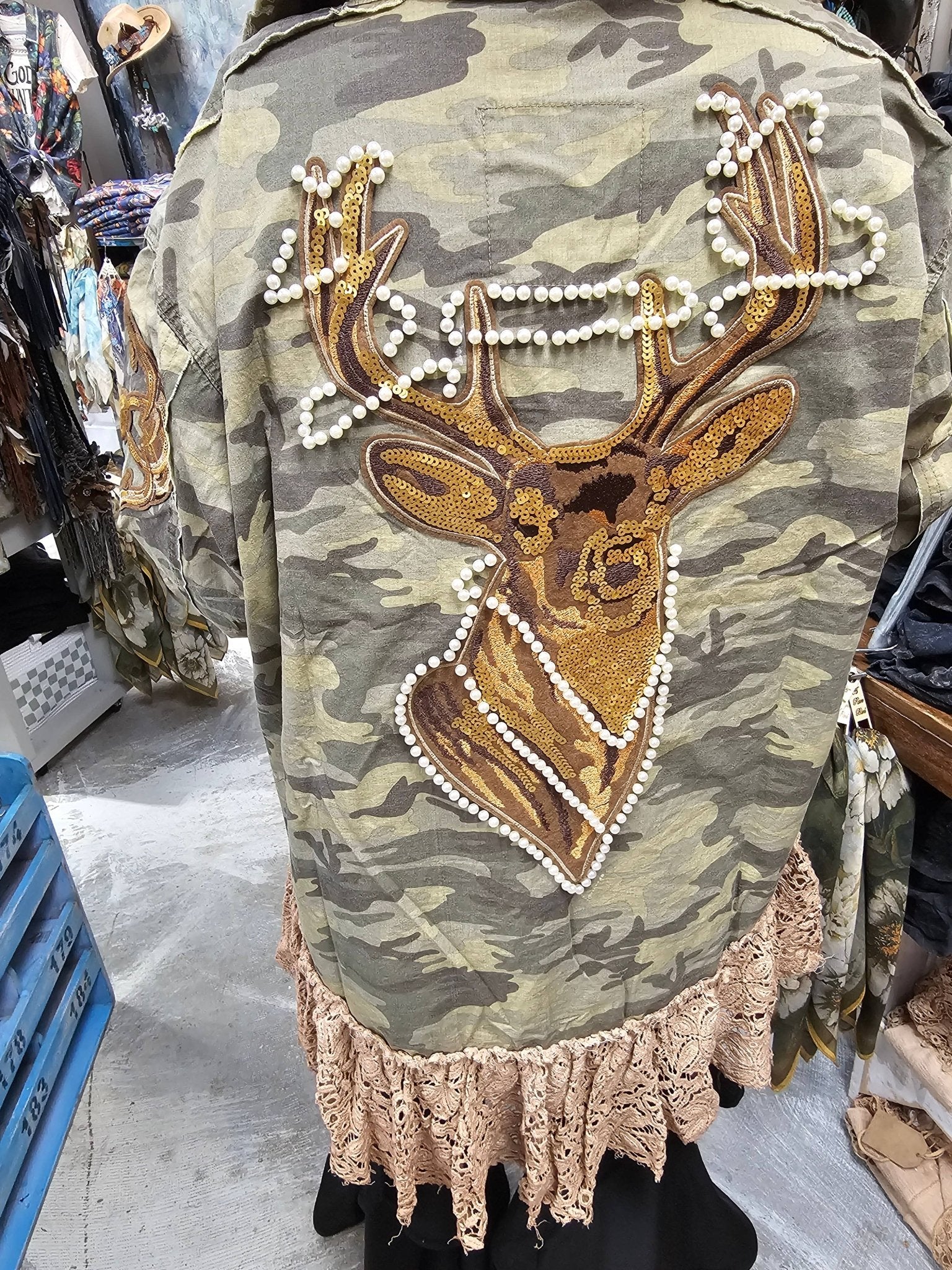 Camo Pearls to Paradise Top - 926 West