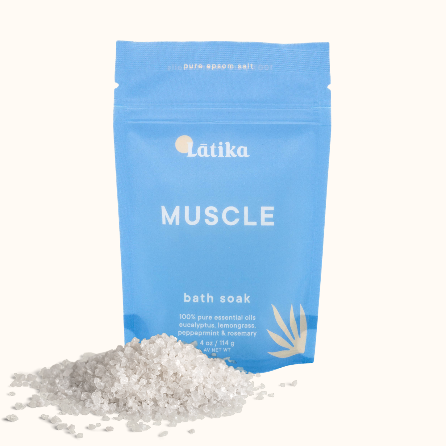 Muscle Epsom Bath Soak  ⚫ Latika Beauty