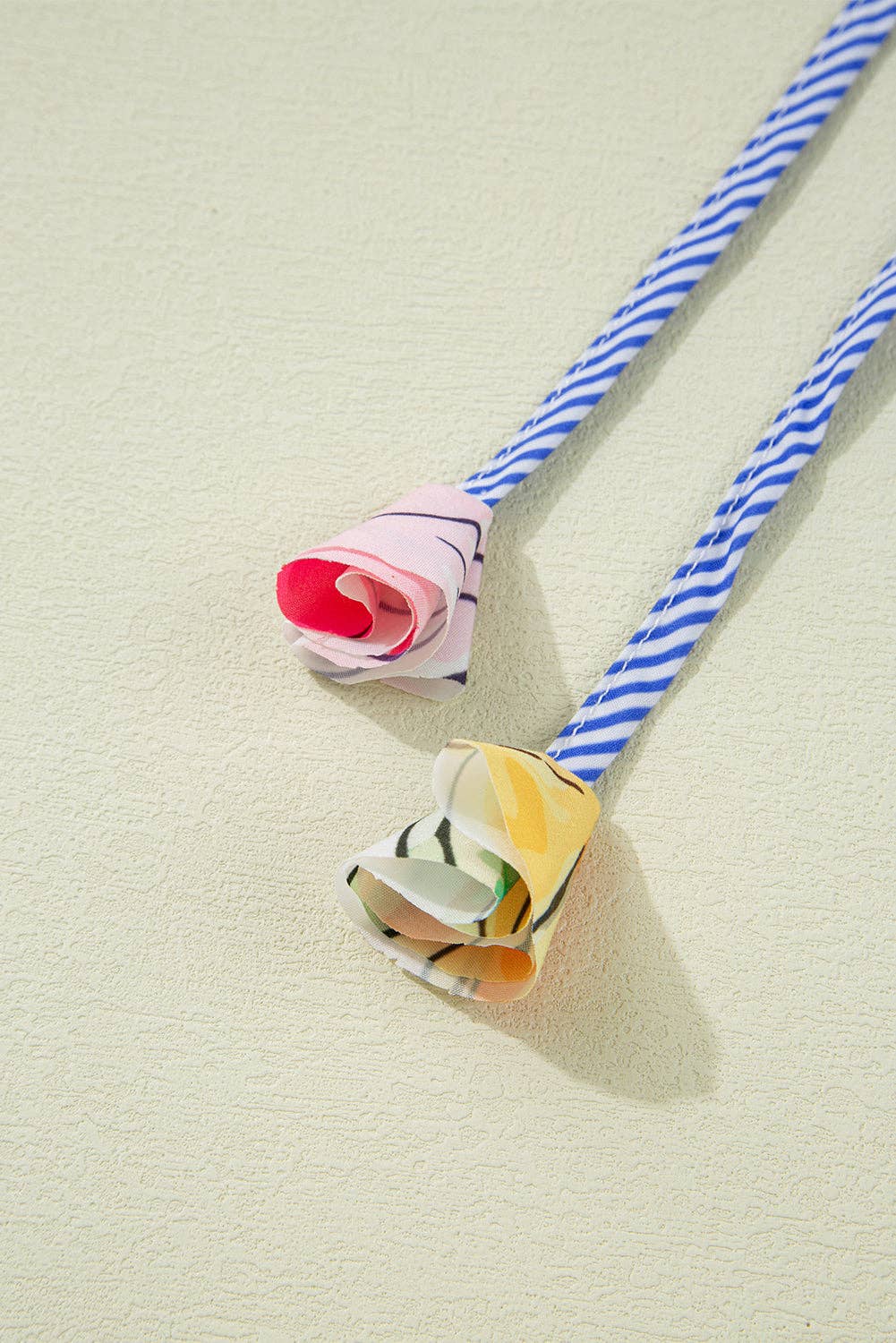 FINAL SALE- Floral Stripe Puff Sleeve Blouse