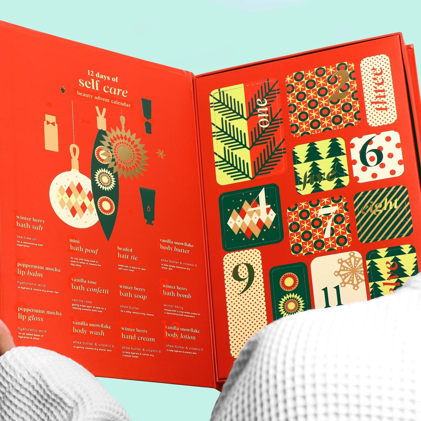 Christmas Holiday Self Care Beauty Advent Calendar 12 Days - 926 West
