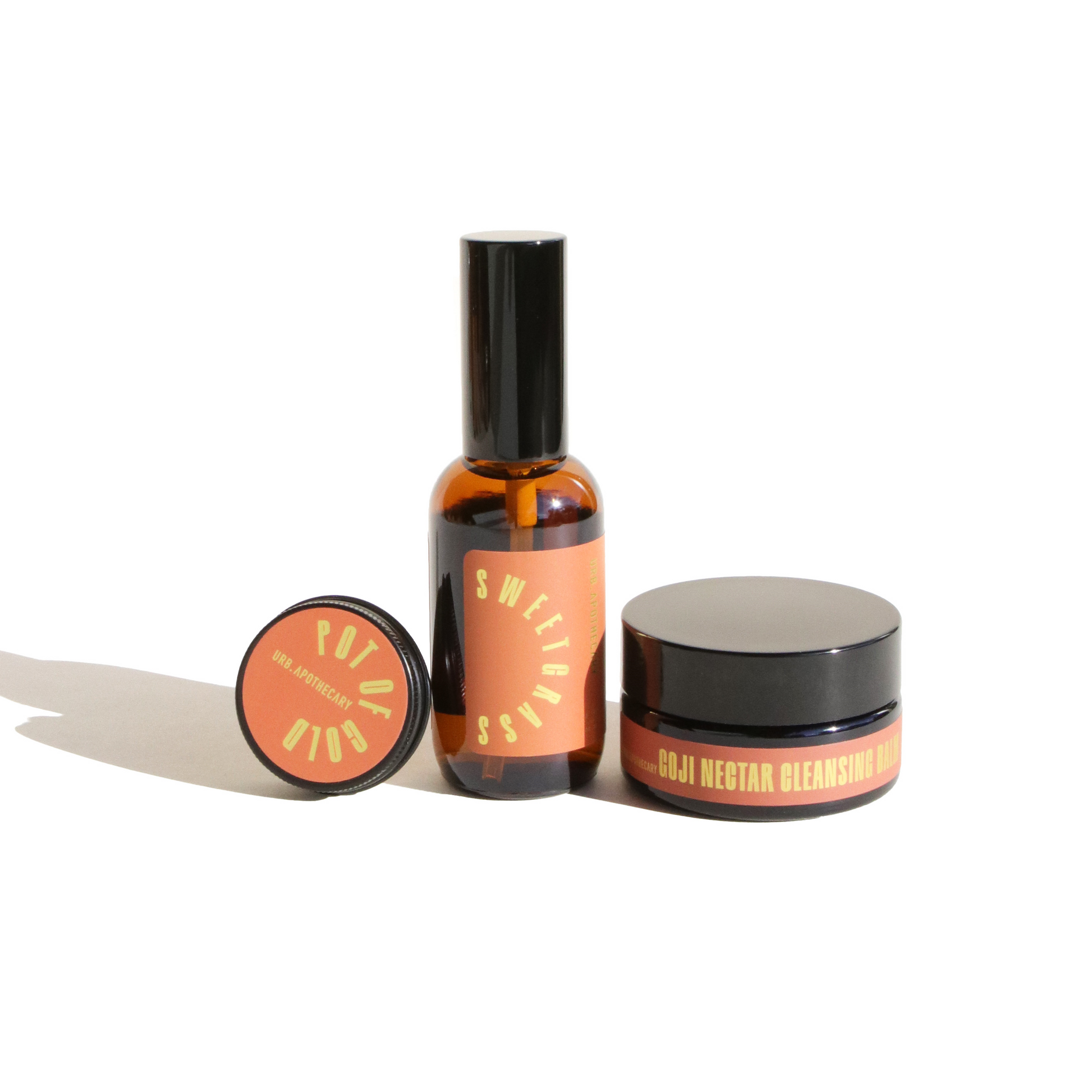 Daily Cleansing Bundle with Goji Nectar Cleansing Balm - Normal/Mature Skin URB APOTHECARY
