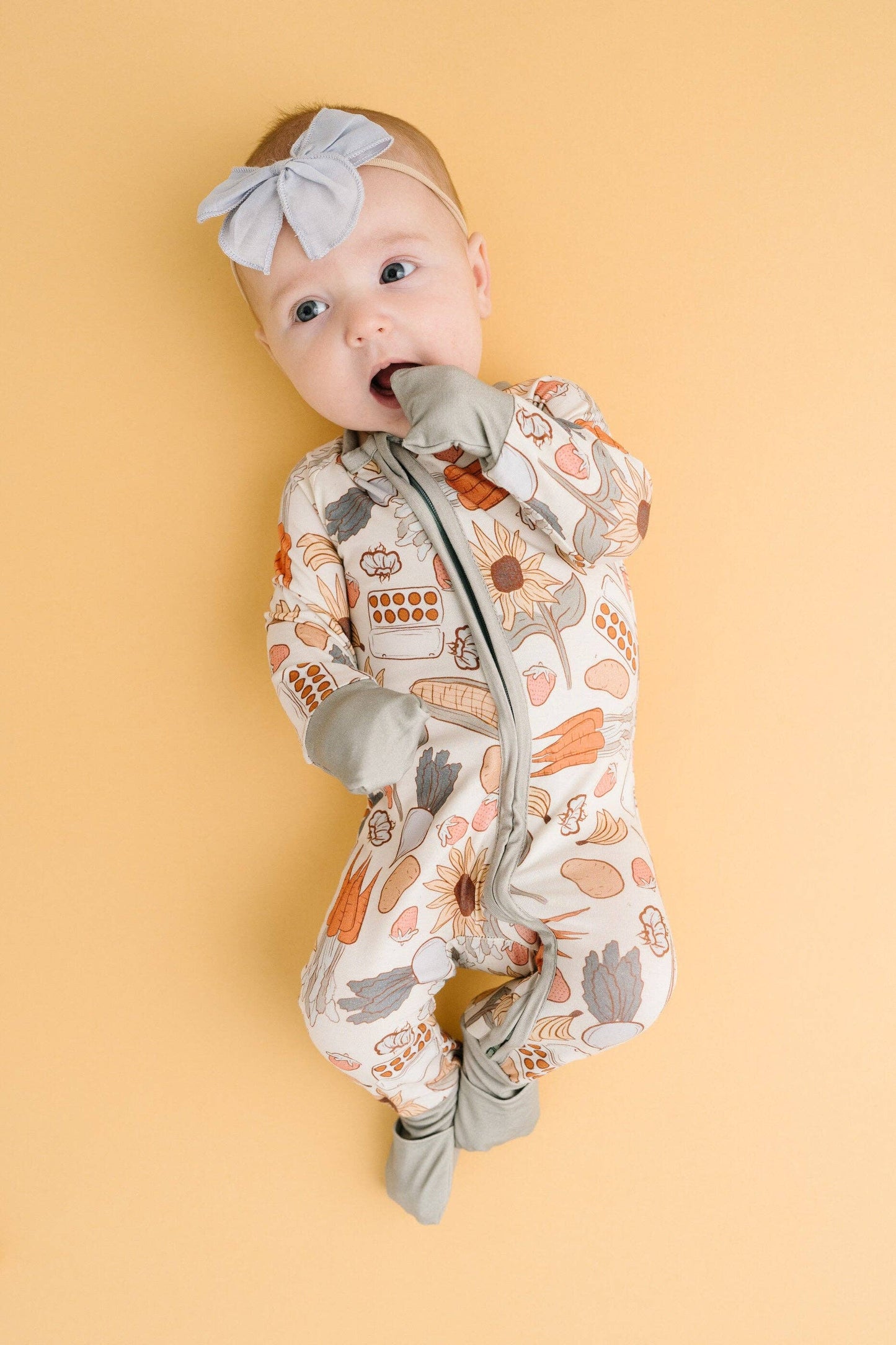 Farmers Market Bamboo Sleeper Emerson+Ivory