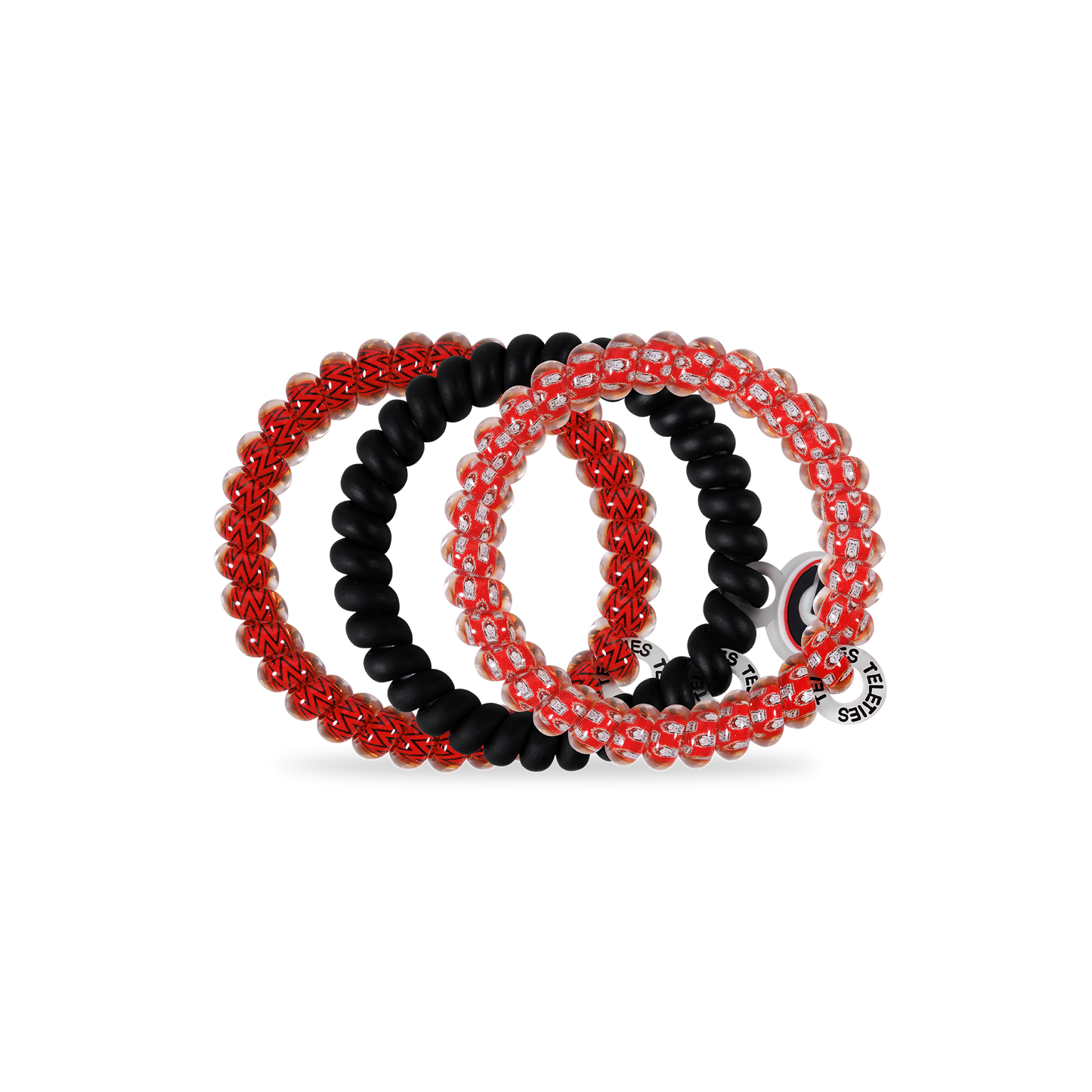 Spiral Hair Coils | Small | Go Dawgs! Hair Ties TELETIES