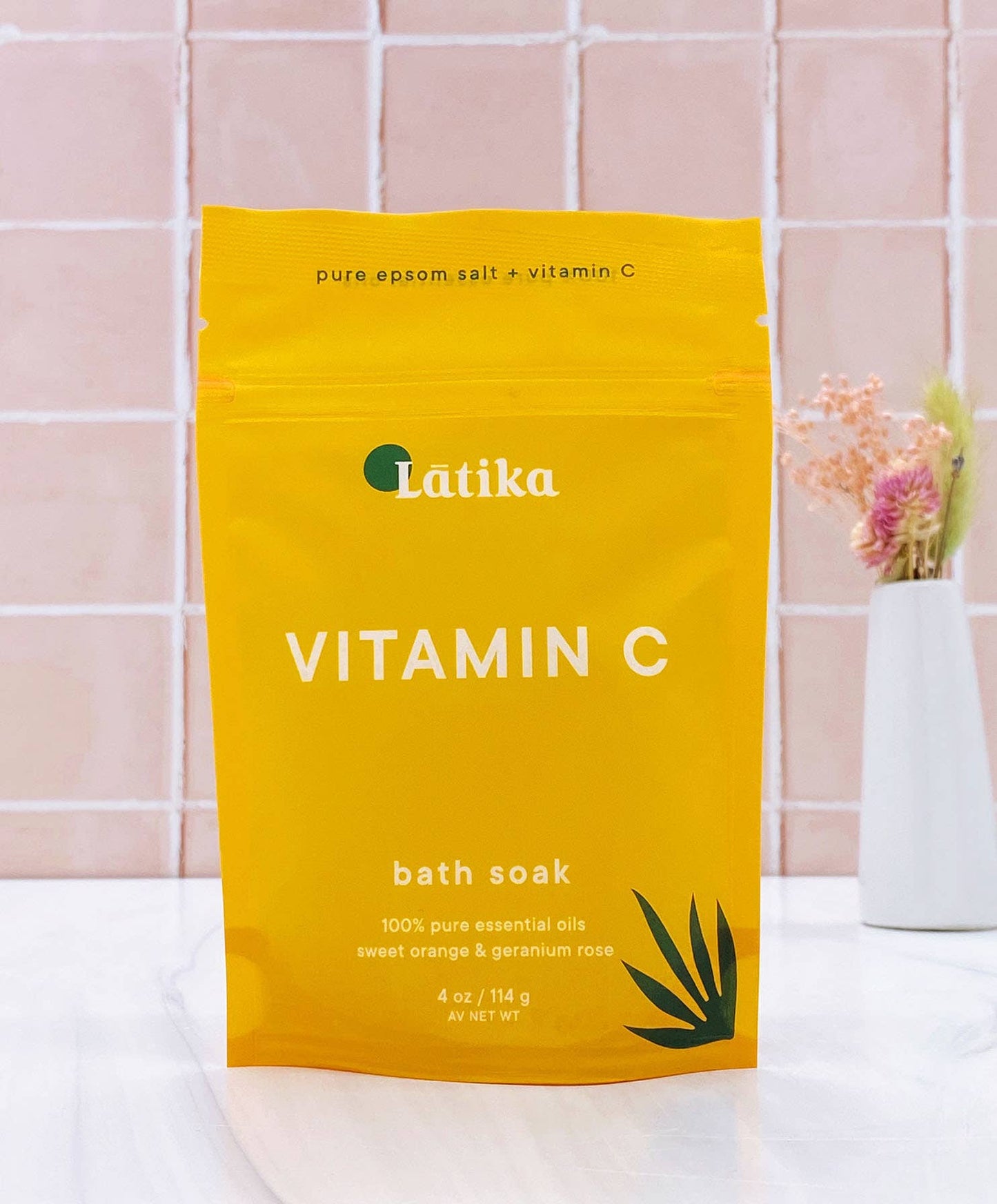 Vitamin C 🟡 Epsom Bath Soak Latika Beauty