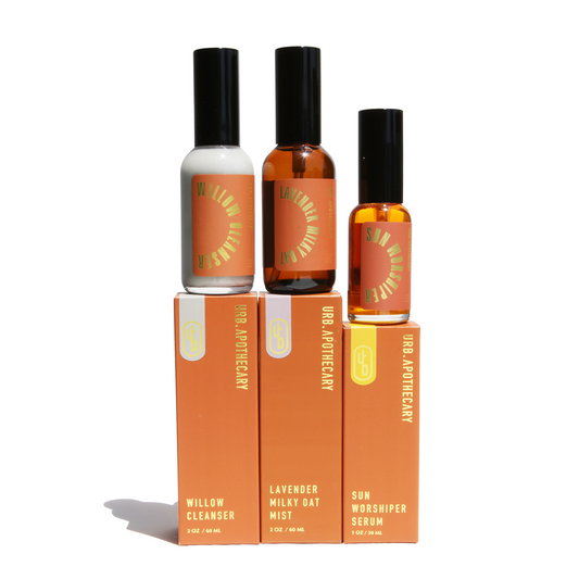 Daily Cleansing Bundle with Willow Cleanser - Prone Skin URB APOTHECARY