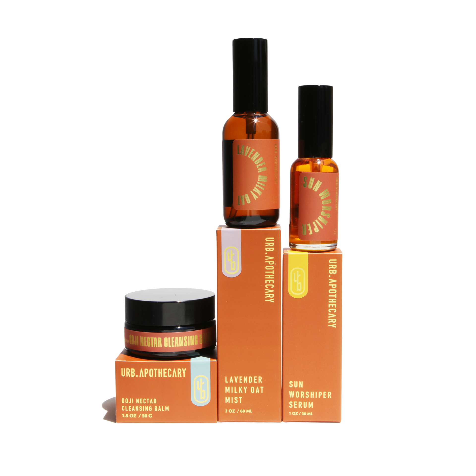 Daily Cleansing Bundle with Goji Nectar Cleansing Balm - Normal/Mature Skin URB APOTHECARY