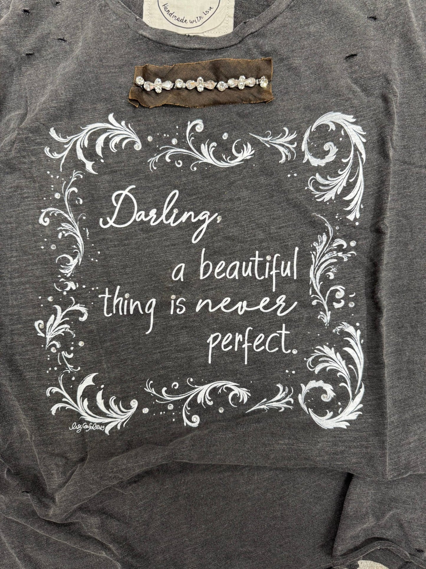 Darling Distressed Shirt - 926 West