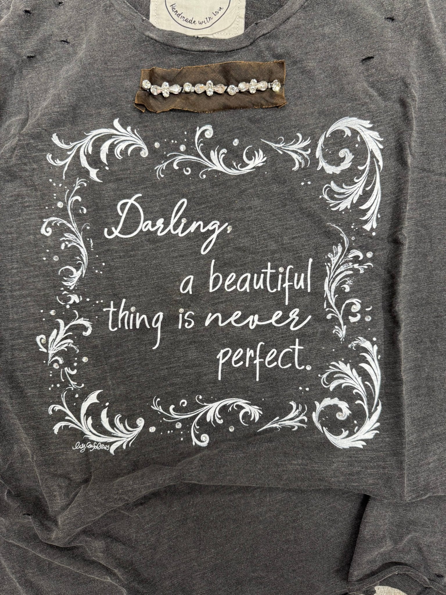 Darling Distressed Shirt - 926 West
