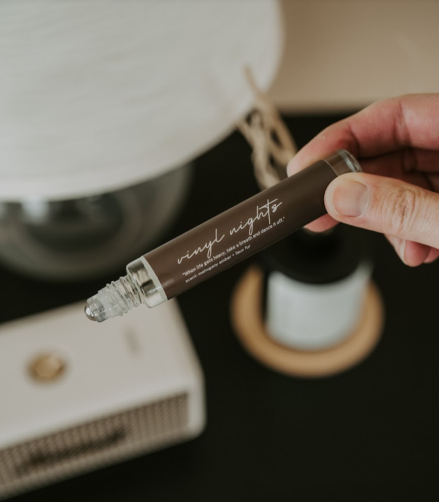 Perfume Roller - Vinyl Nights Vanilla and Spruce, LLC
