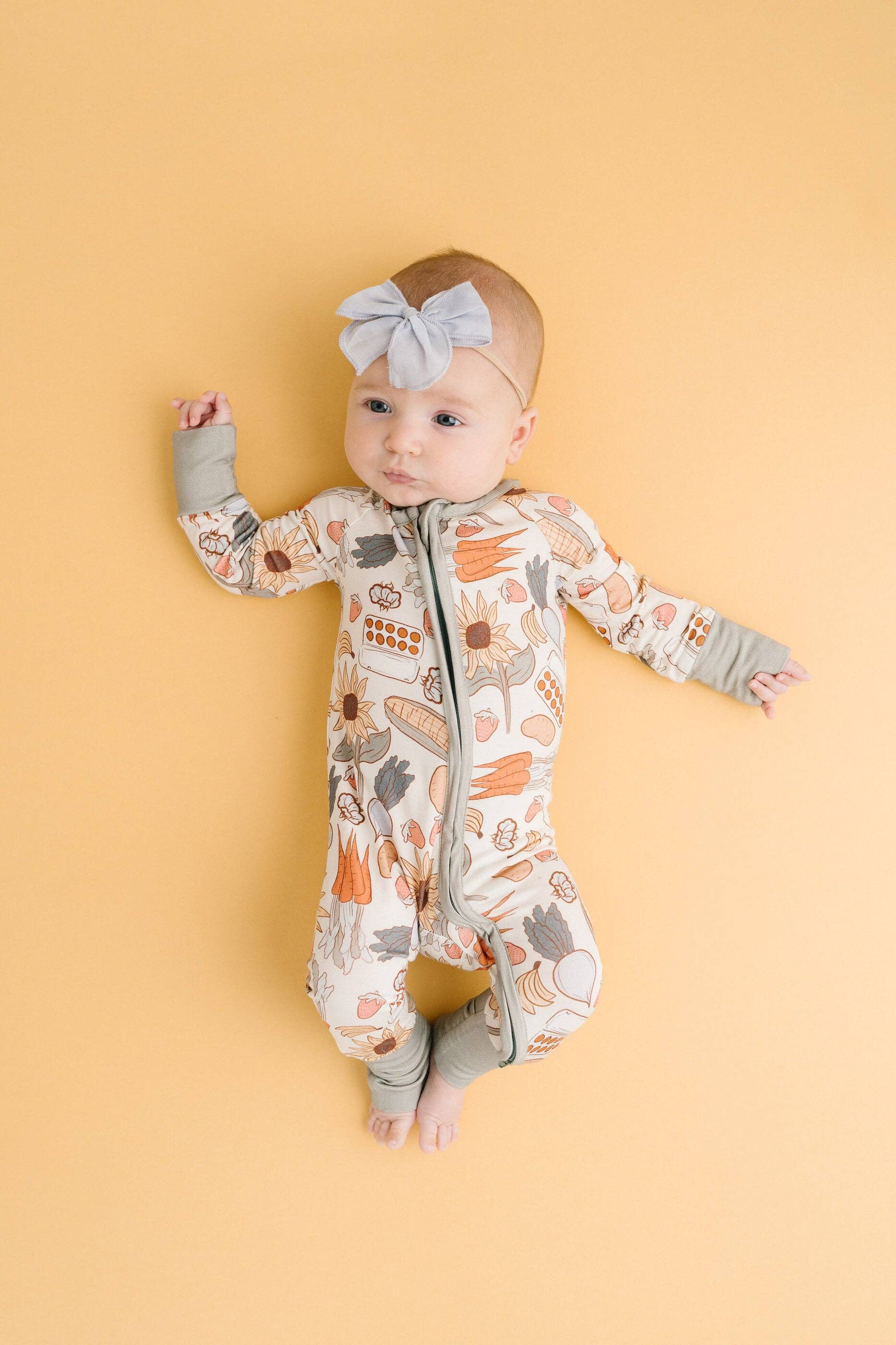 Farmers Market Bamboo Sleeper Emerson+Ivory