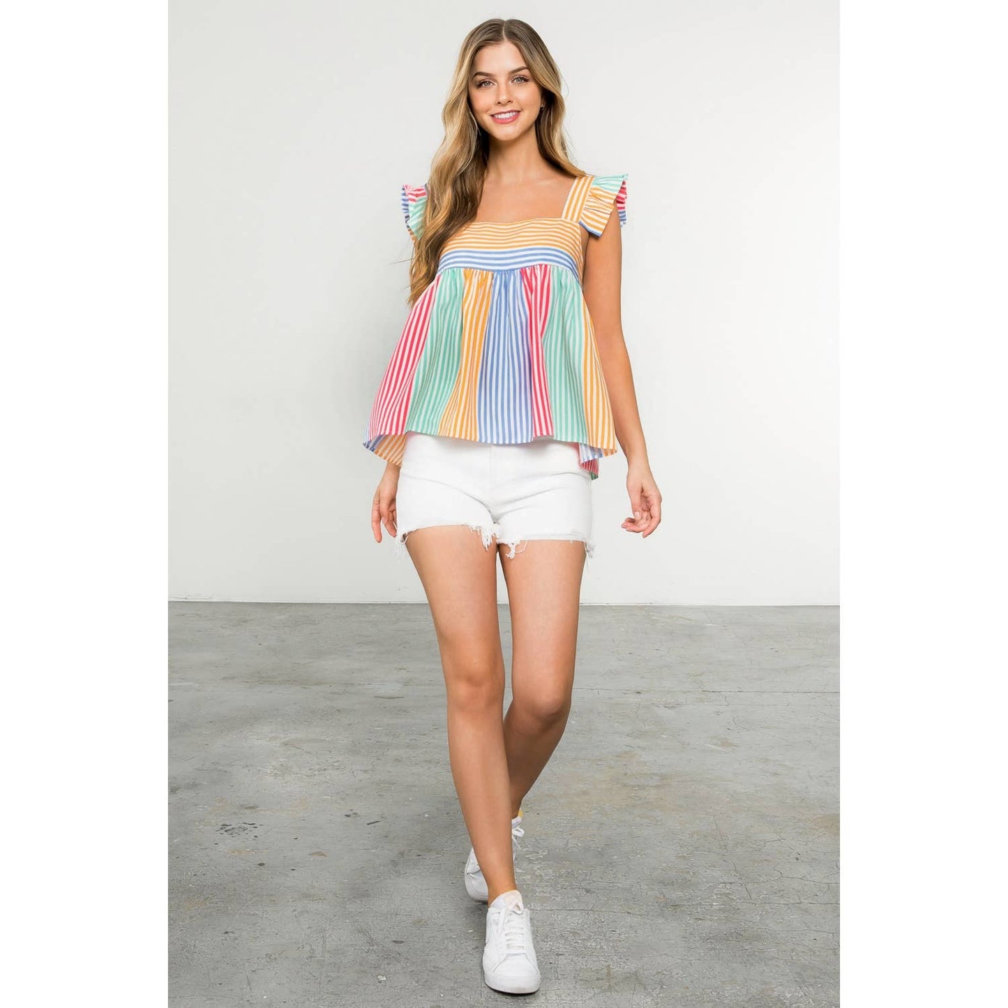 THML Multicolor Stripe Top