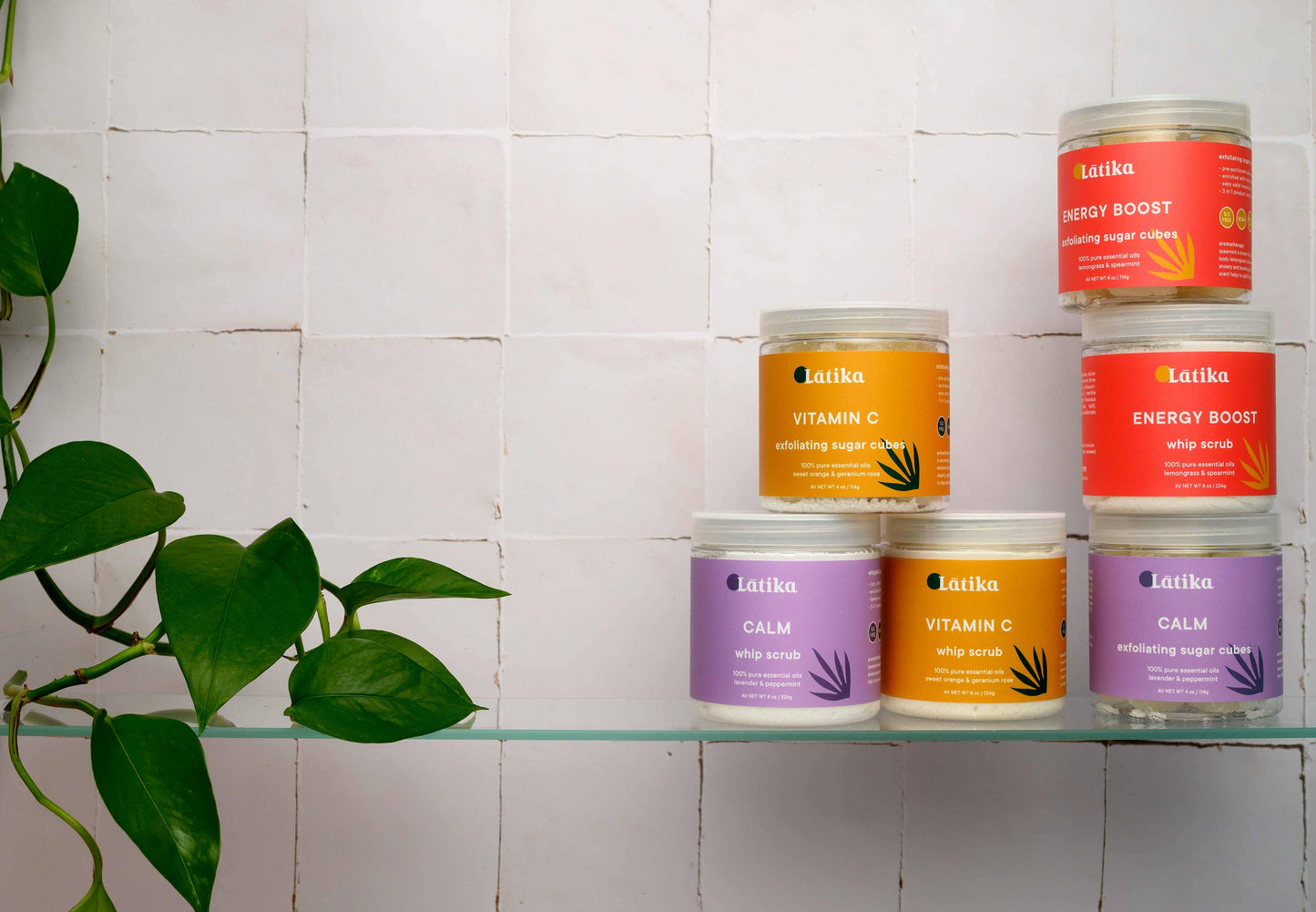 Vitamin C - Sugar Scrub Cubes 🍊 Latika Beauty