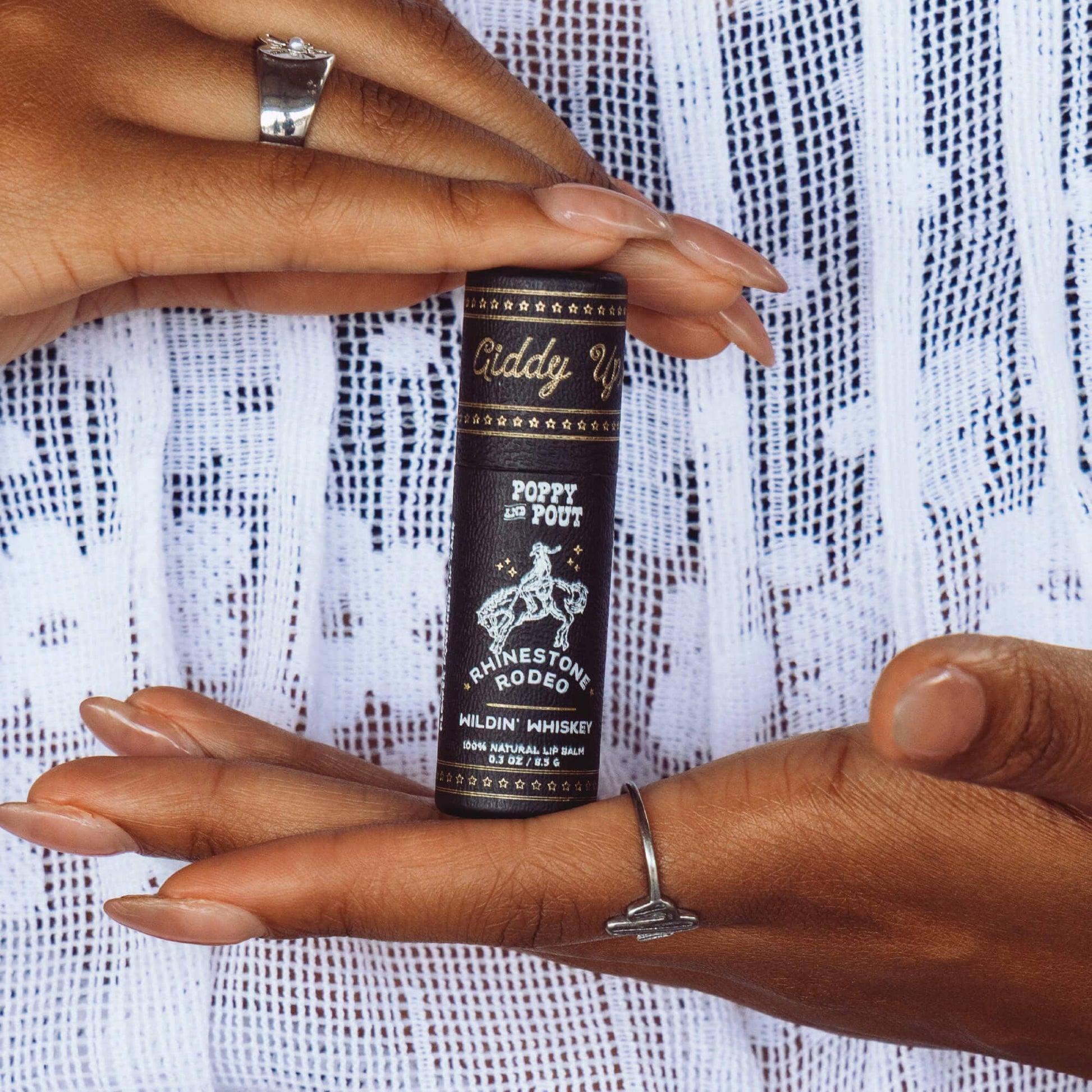 Lip Balm, Rhinestone Rodeo, Wildin' Whiskey Poppy & Pout