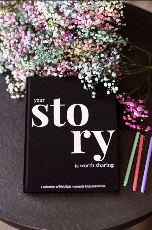 Your Story is Worth Sharing - Coffee Table Journal Keepsake Jadelynn Brooke