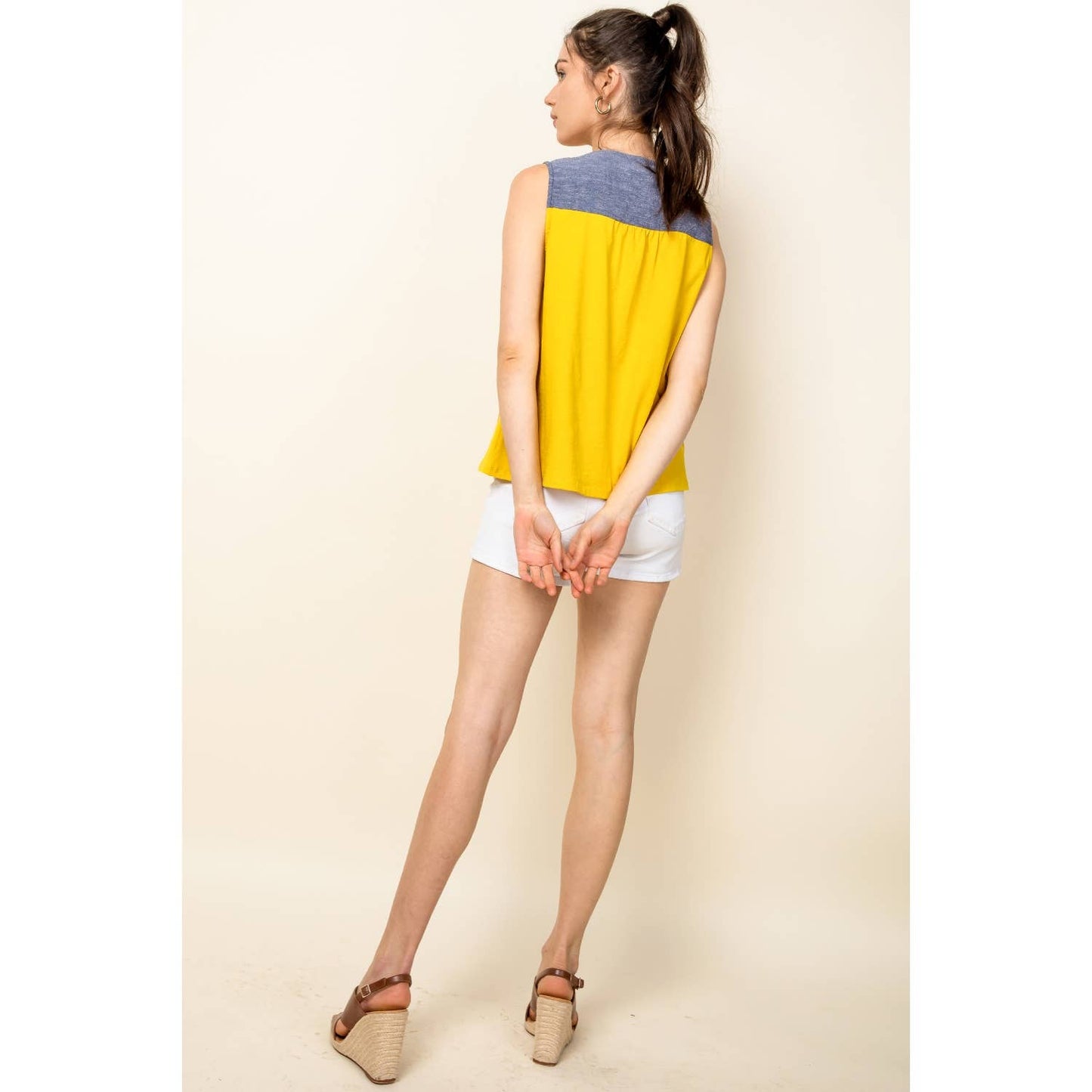 Embroidered Tank Top