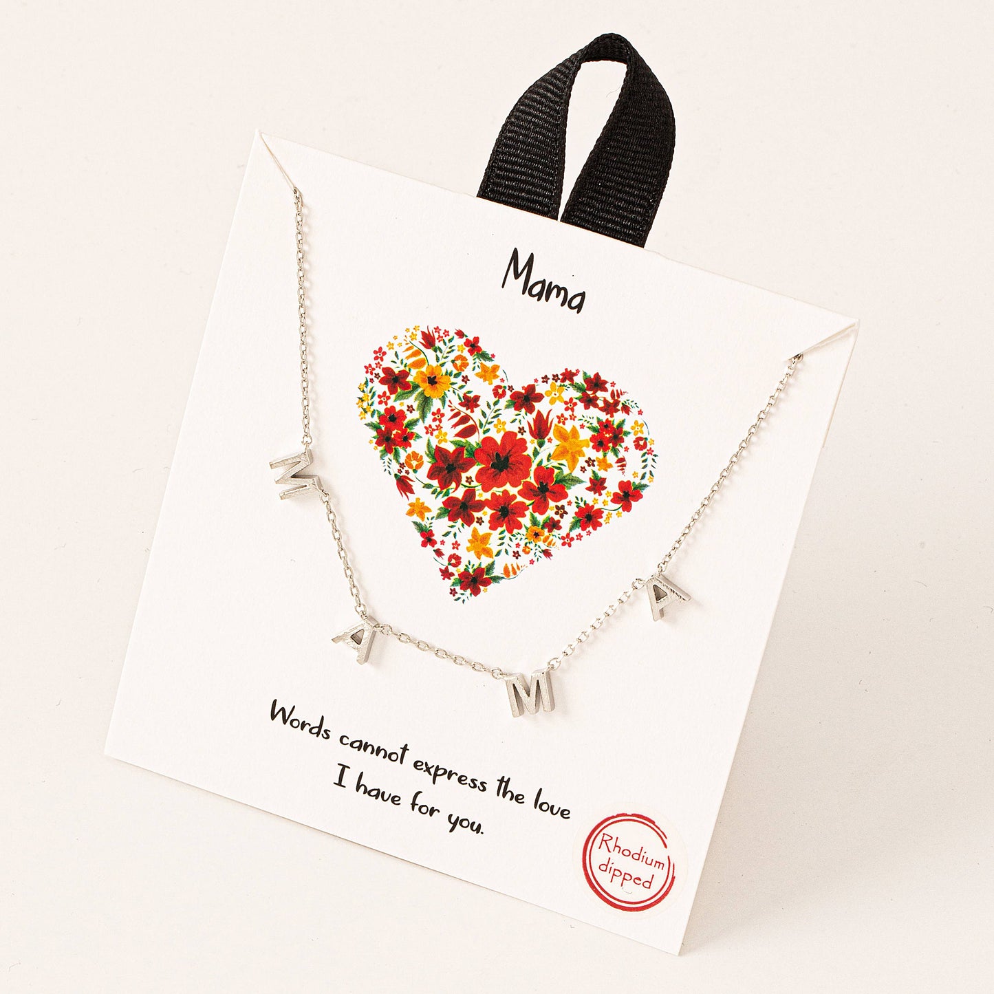 Mama Pendant Necklace