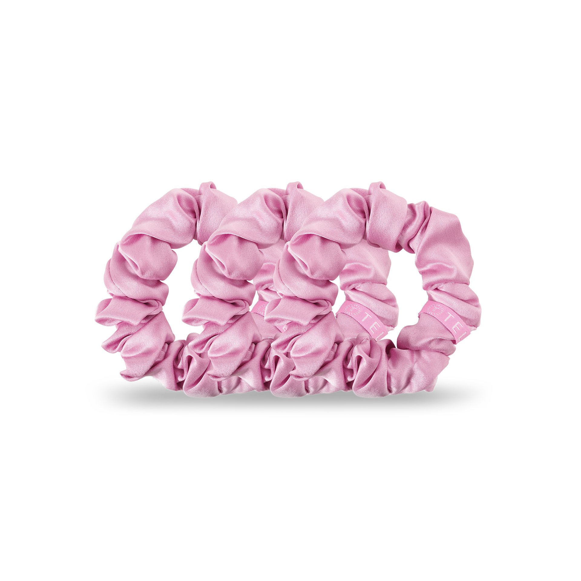 Silk Scrunchies | Large | I Pink I Love You TELETIES
