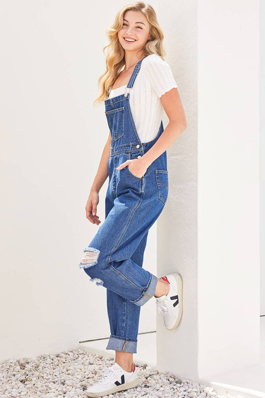 DENIM OVERALLS