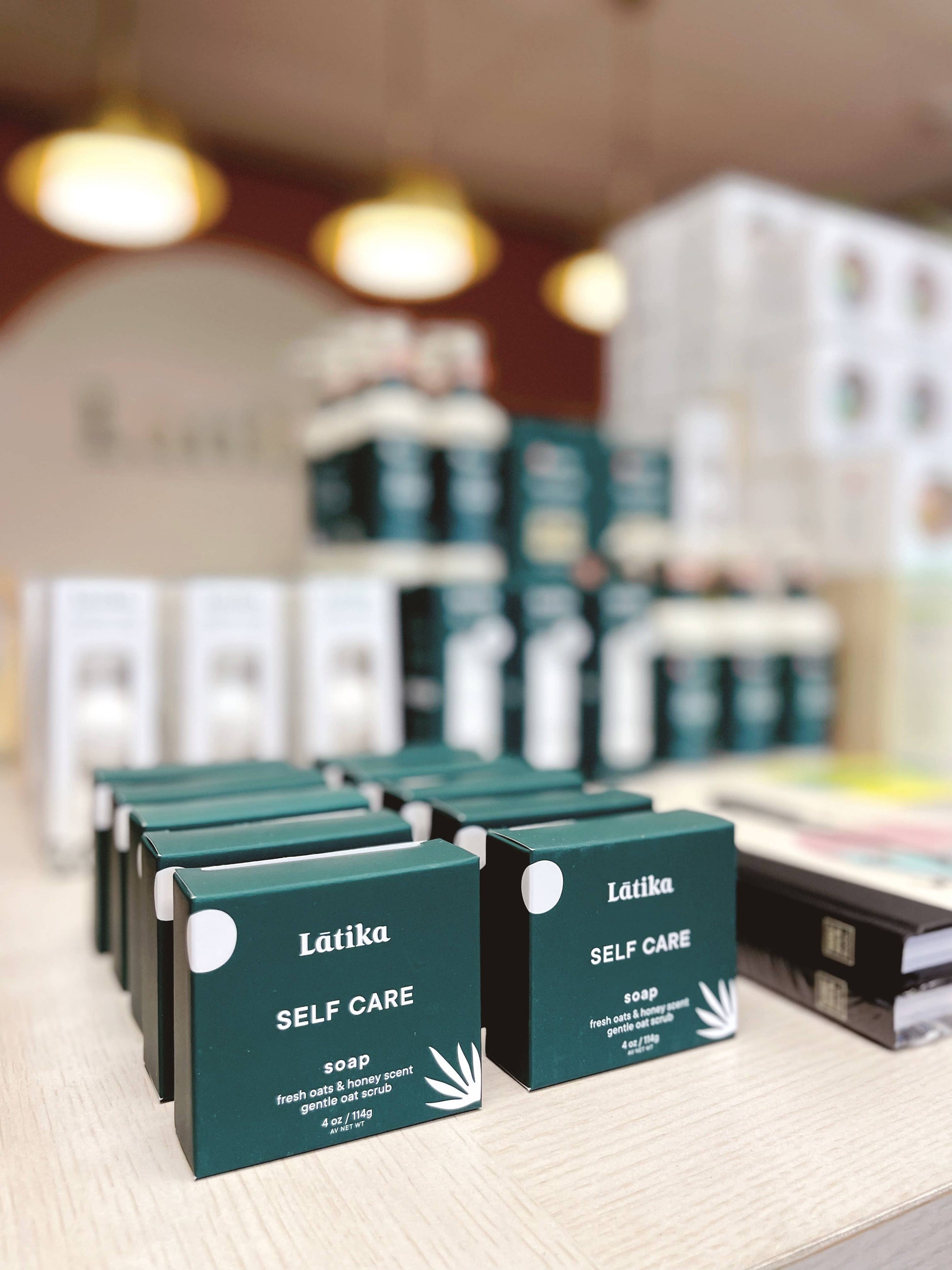 Self Care - Hydrating oat scrub- Soap 💙 Latika Beauty