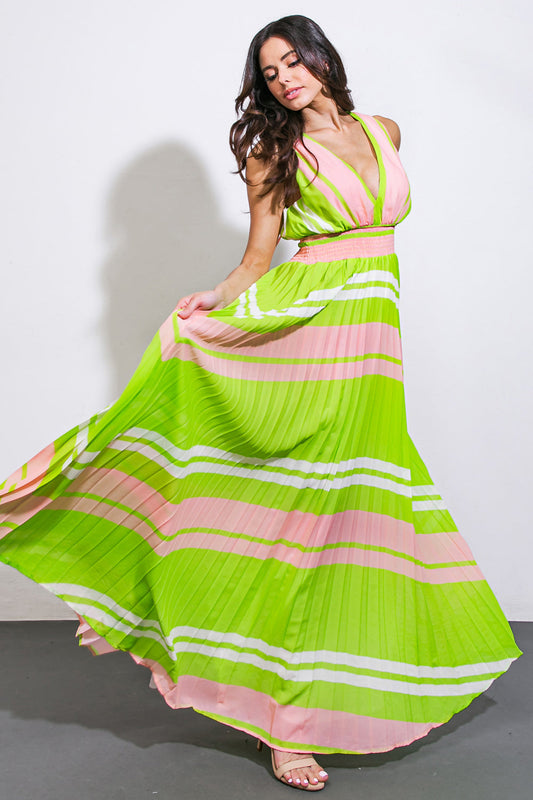 A QUICK TRIP WOVEN MAXI DRESS Flying Tomato