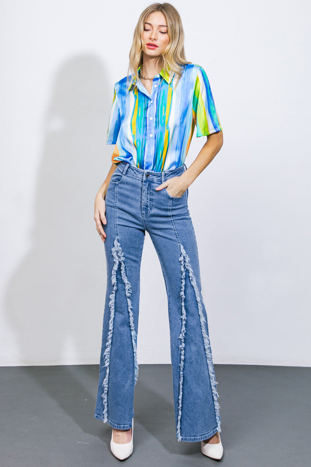 UNDER THE TUSCAN SUN DENIM PANTS Flying Tomato