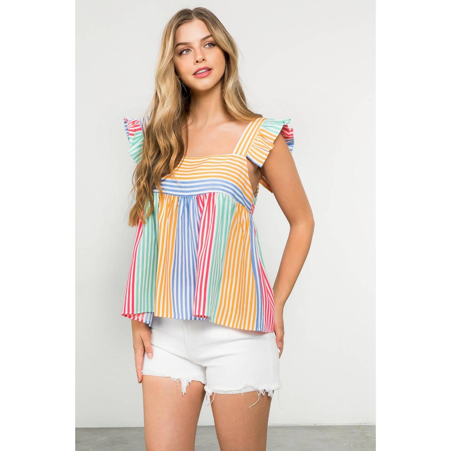 THML Multicolor Stripe Top